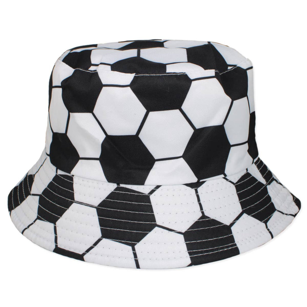 Game Time Soccer Print Bucket Hat