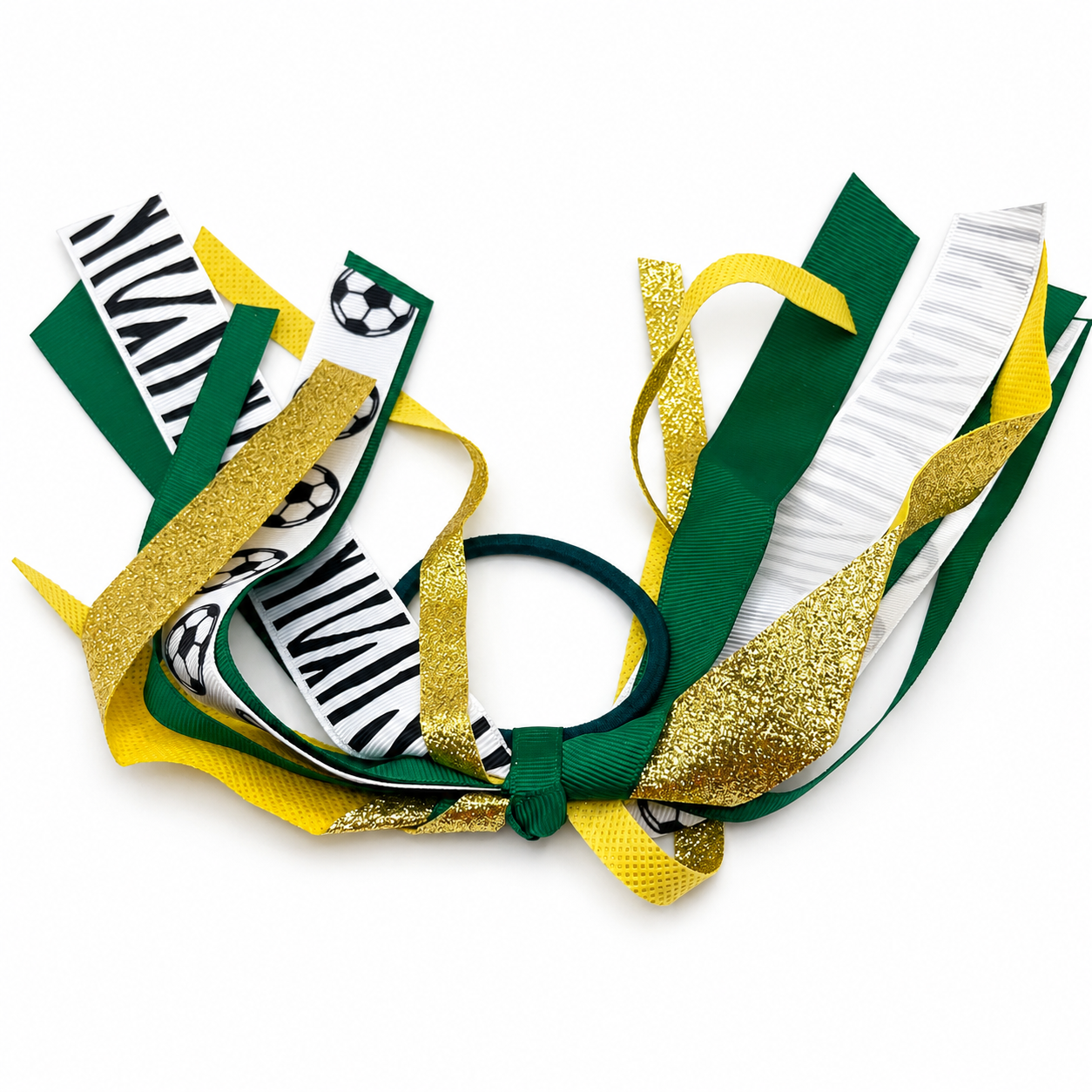 Soccer Ribbon Hair Streamers