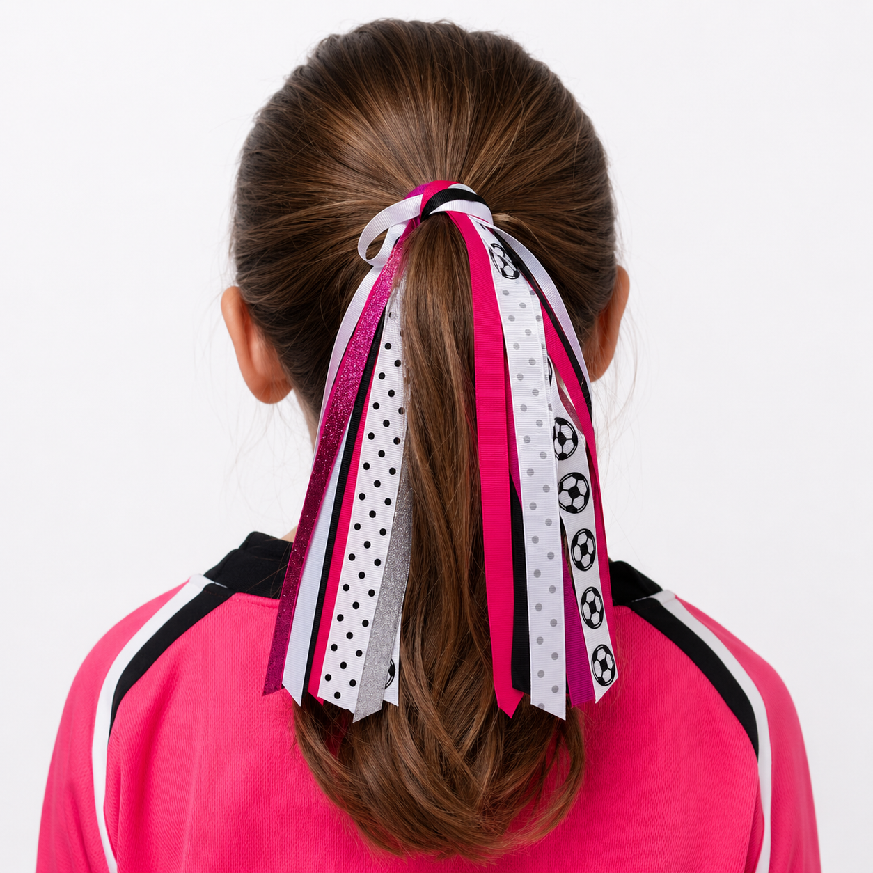 Soccer Ribbon Hair Streamers