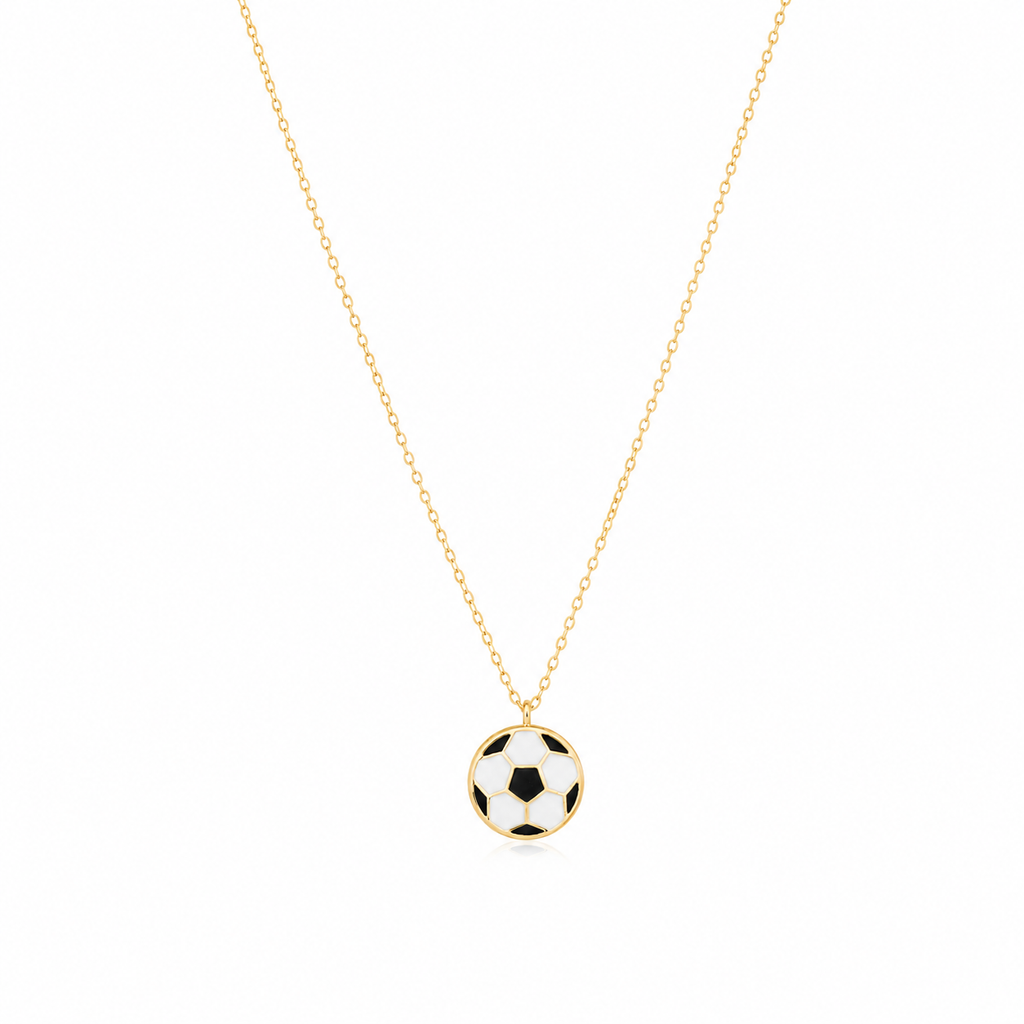 Soccer Pendant Necklace
