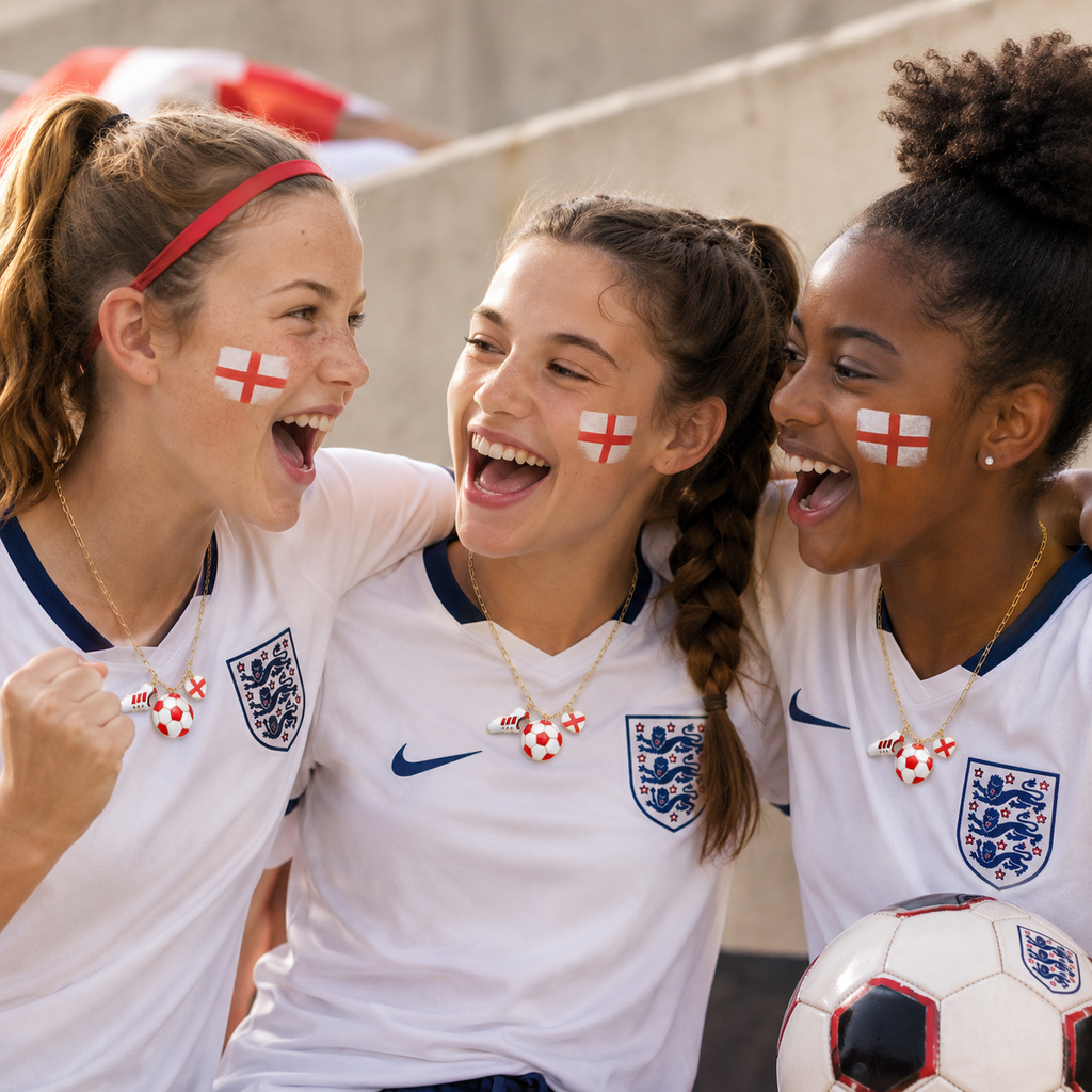 It's coming home 🏴󠁧󠁢󠁥󠁮󠁧󠁿 Pendant Chain Necklace
