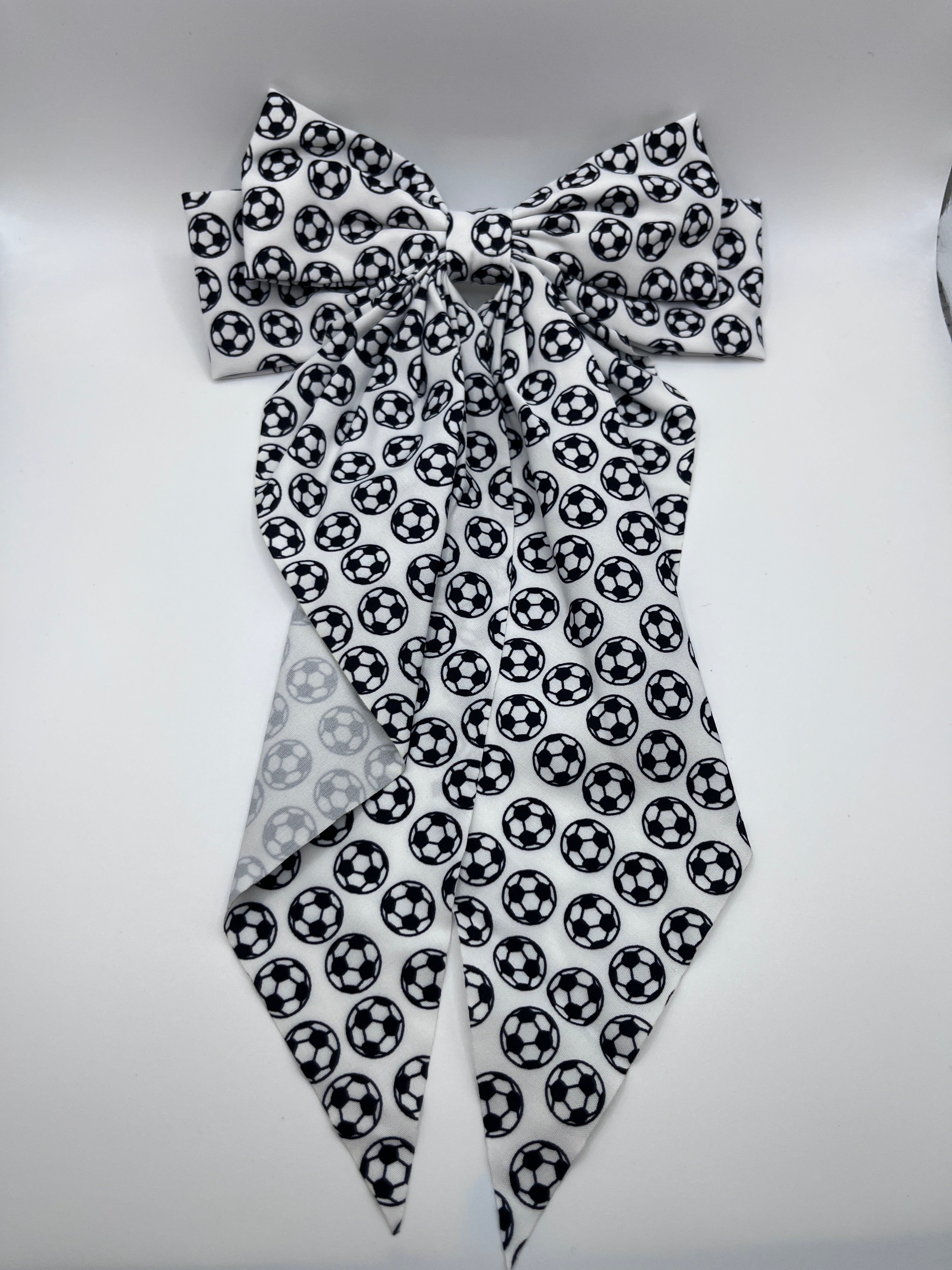 Soccer Ball Statement Bow