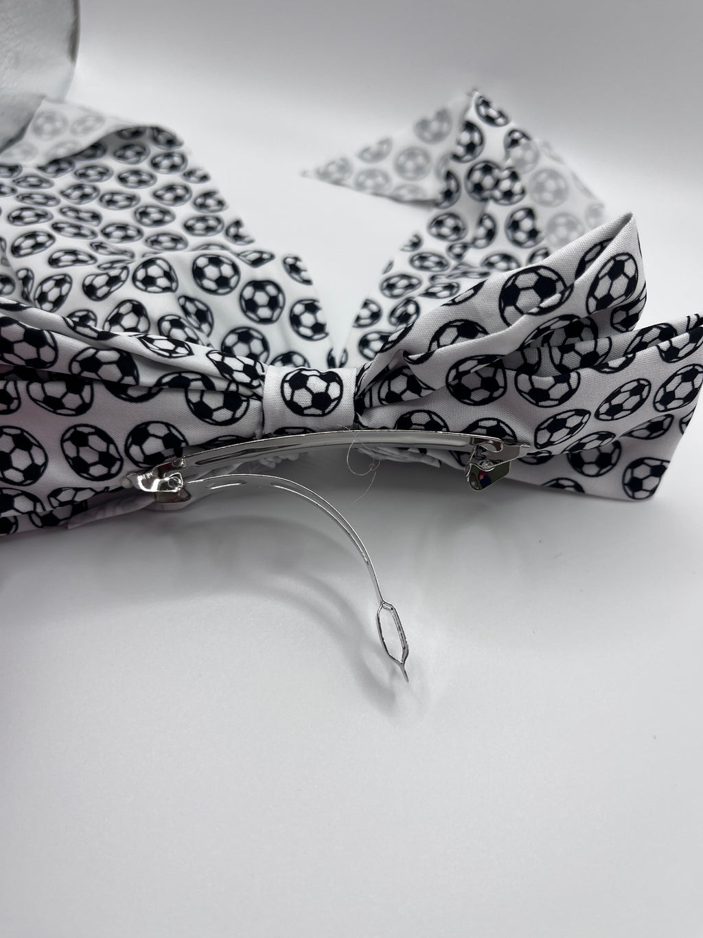 Soccer Ball Statement Bow
