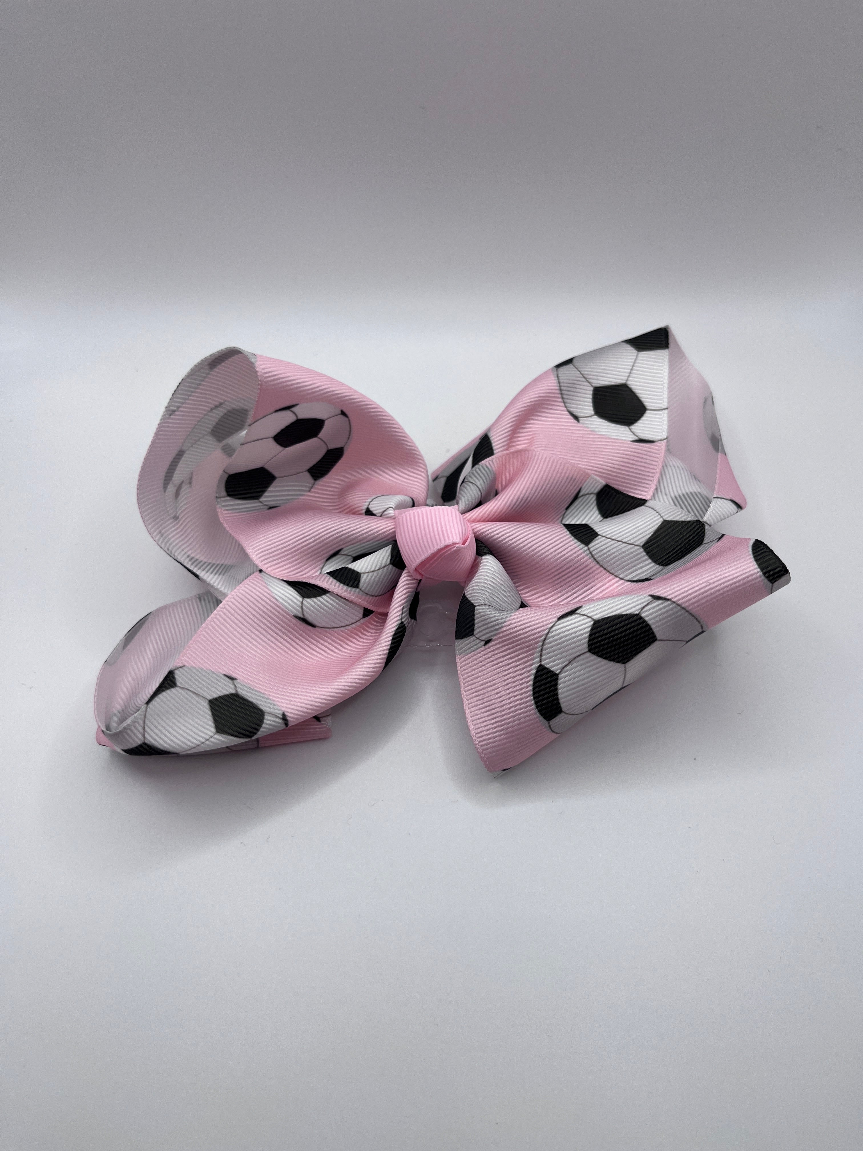 Varsity Soccer Bow Clip