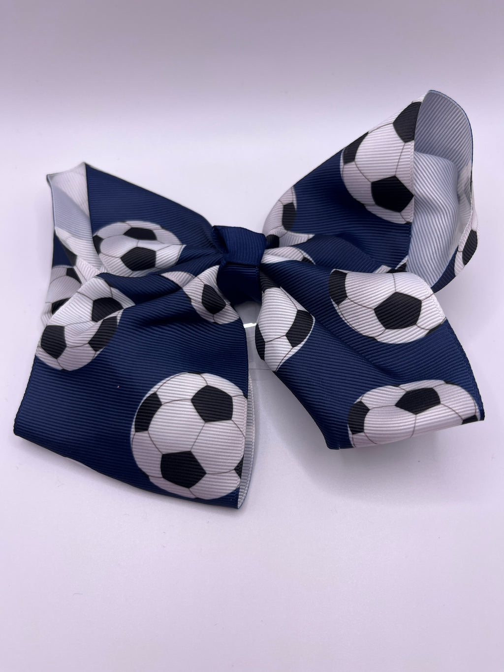 Varsity Soccer Bow Clip