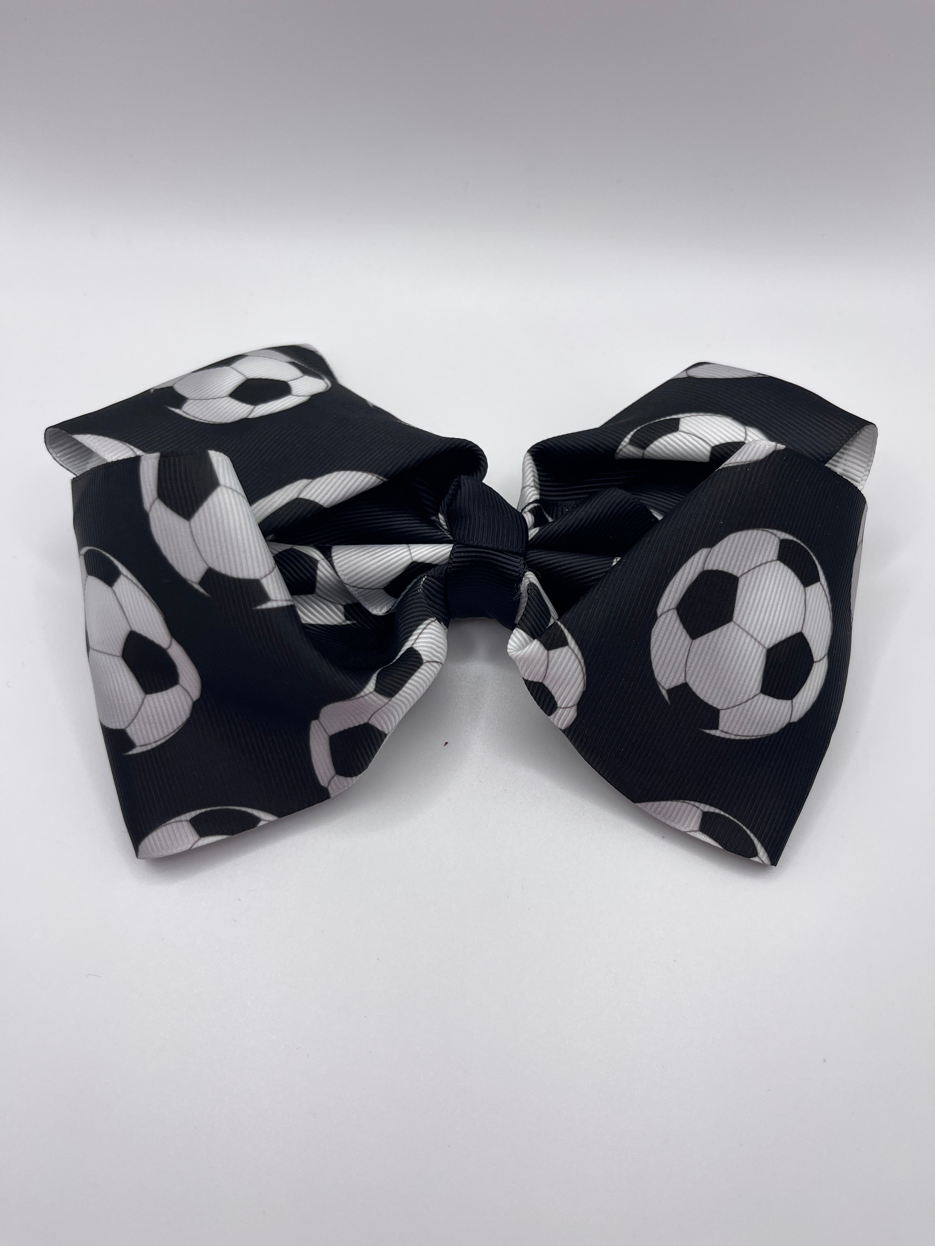 Varsity Soccer Bow Clip