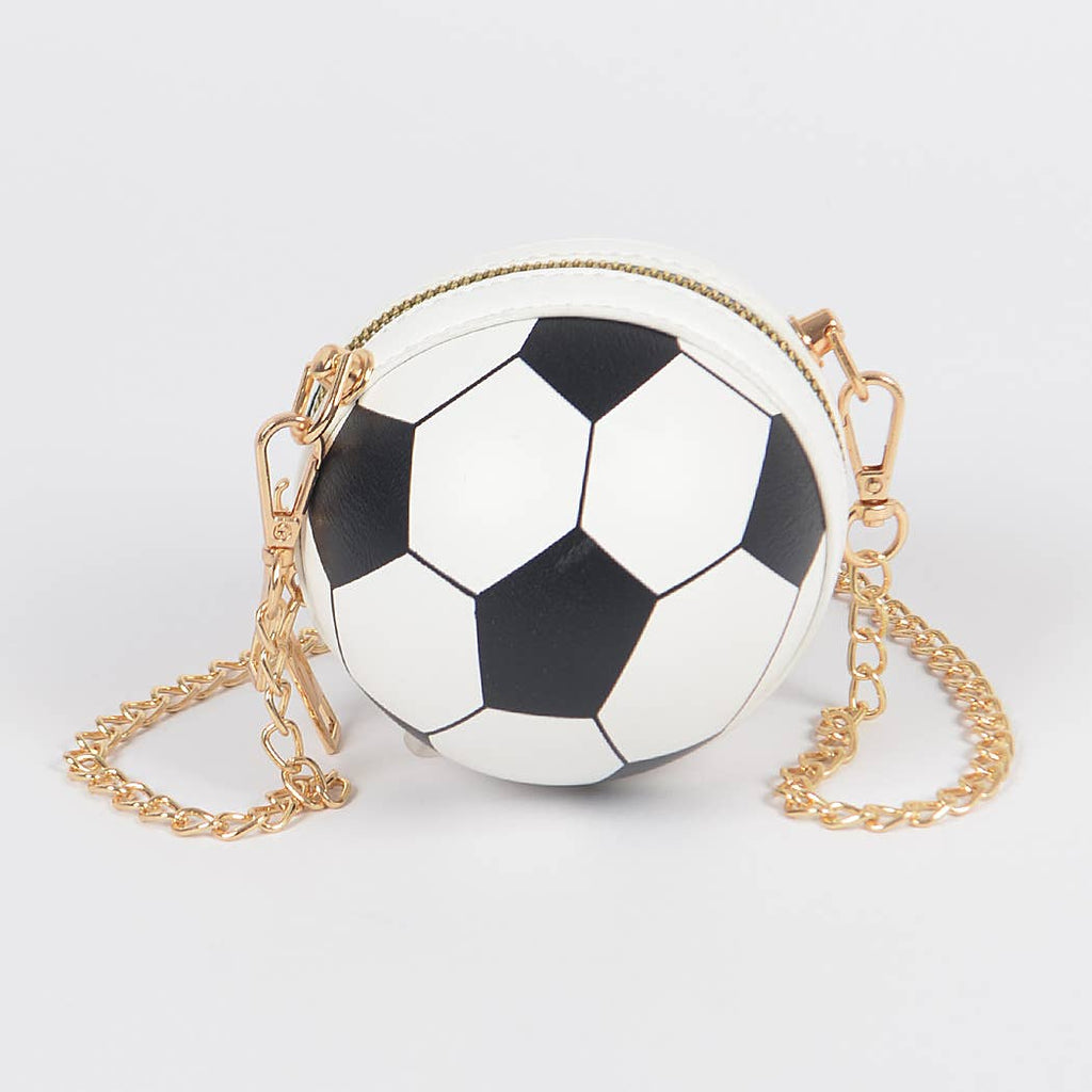 White Mini Soccer Ball Bag