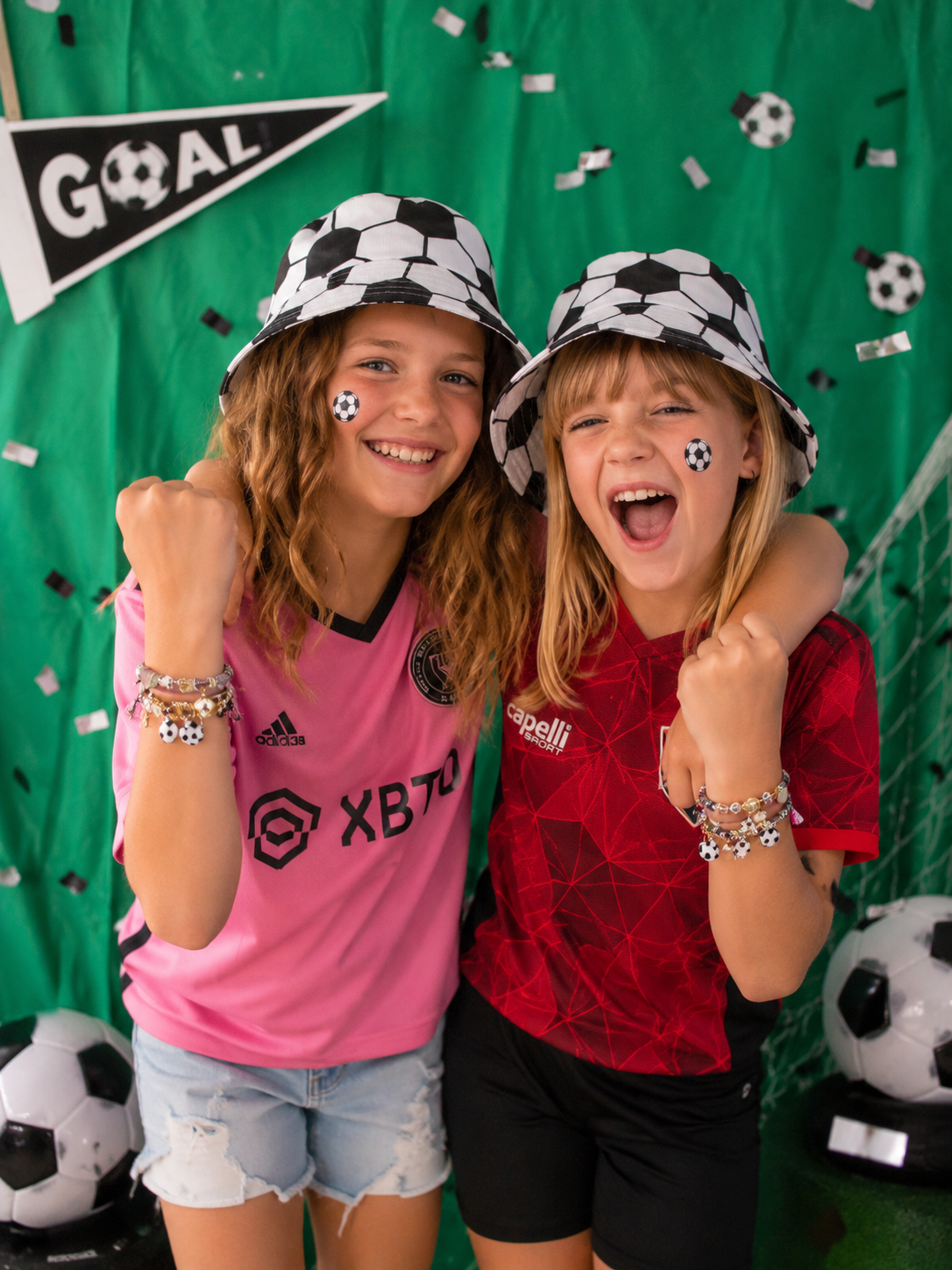 Game Time Soccer Print Bucket Hat