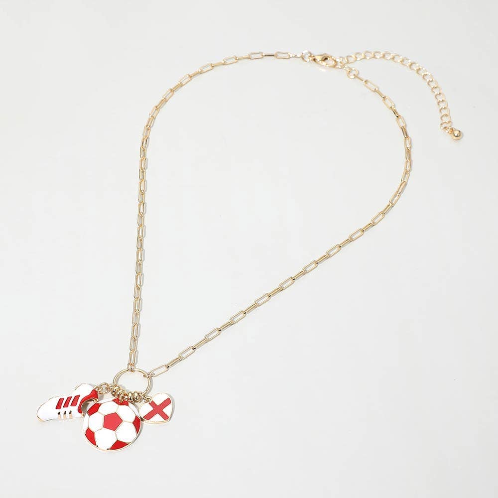 It's coming home 🏴󠁧󠁢󠁥󠁮󠁧󠁿 Pendant Chain Necklace