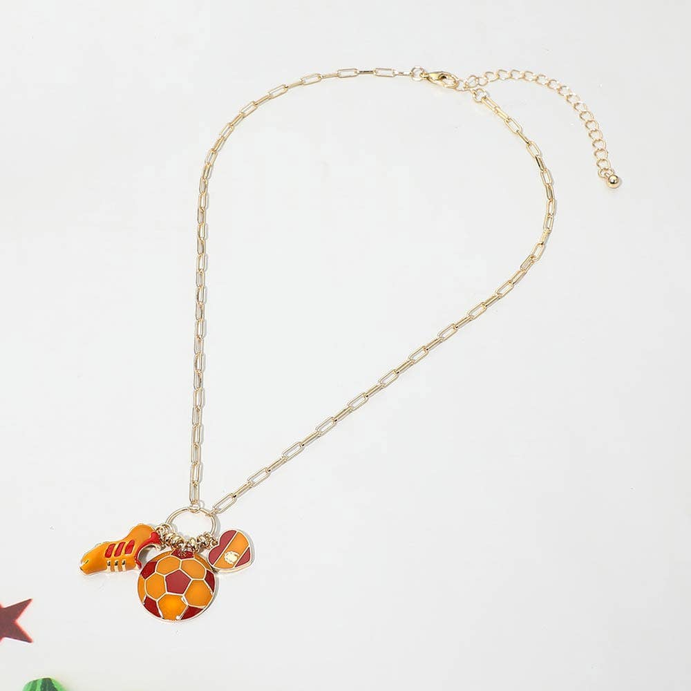 Vamos España 🇪🇸 Charm Pendant Chain Necklace