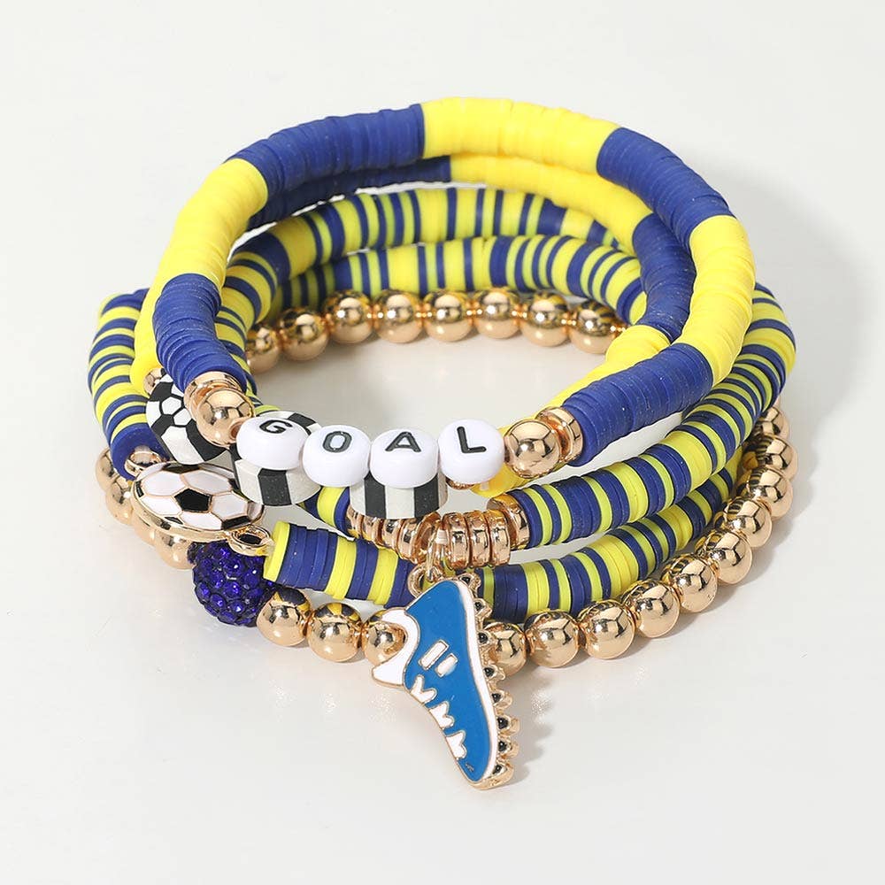Glory to Ukraine Bracelet Stack