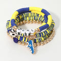 Glory to Ukraine Bracelet Stack